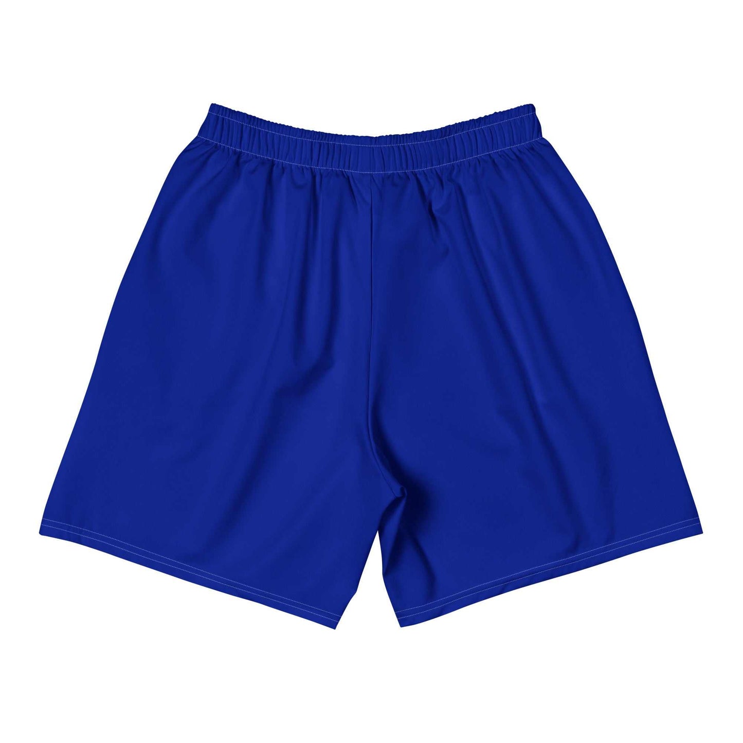 Legendwithin Print unisex athletic long blue shorts with elastic waistband and white drawstring
