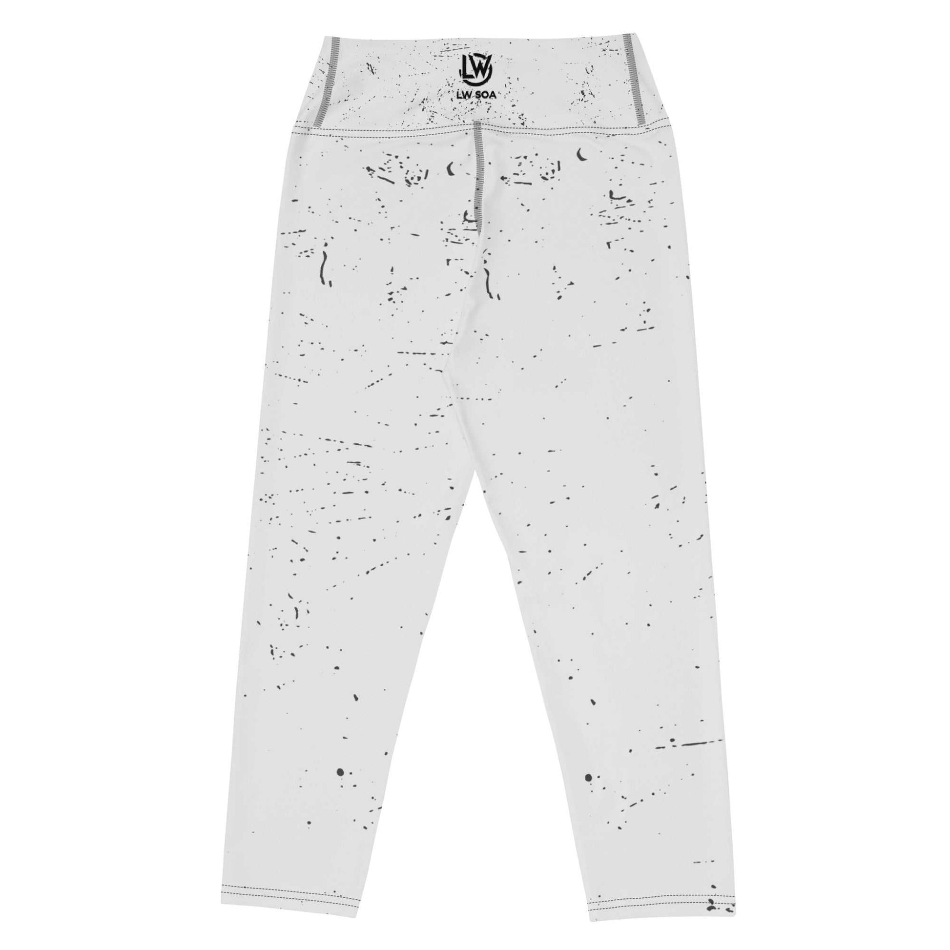 LW_SOA Yoga Capri Leggings with high waistband and soft four-way stretch fabric