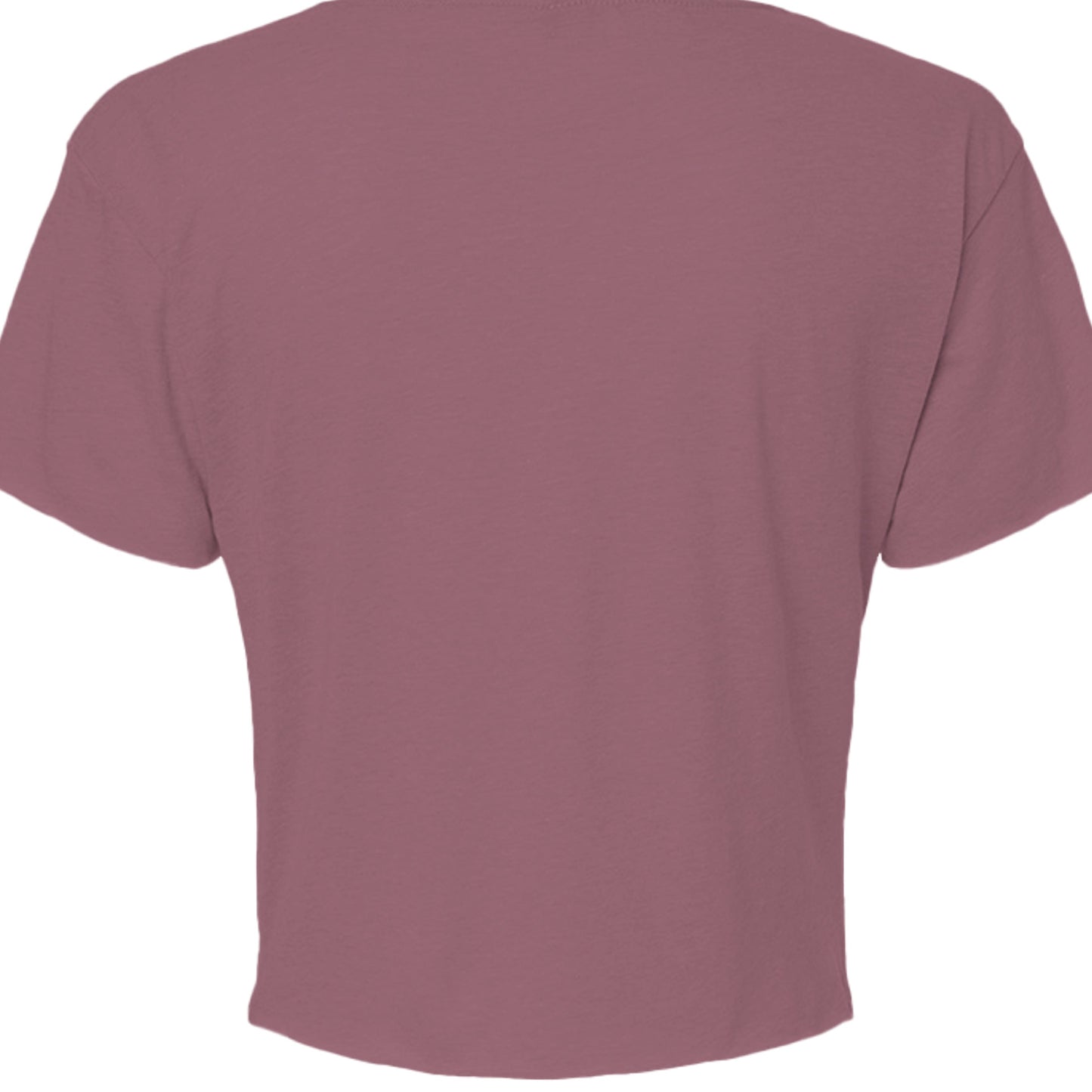 Next Level N5080 Ladies' Festival Cali Crop T-Shirt with cropped raw-edge hem and tear away label