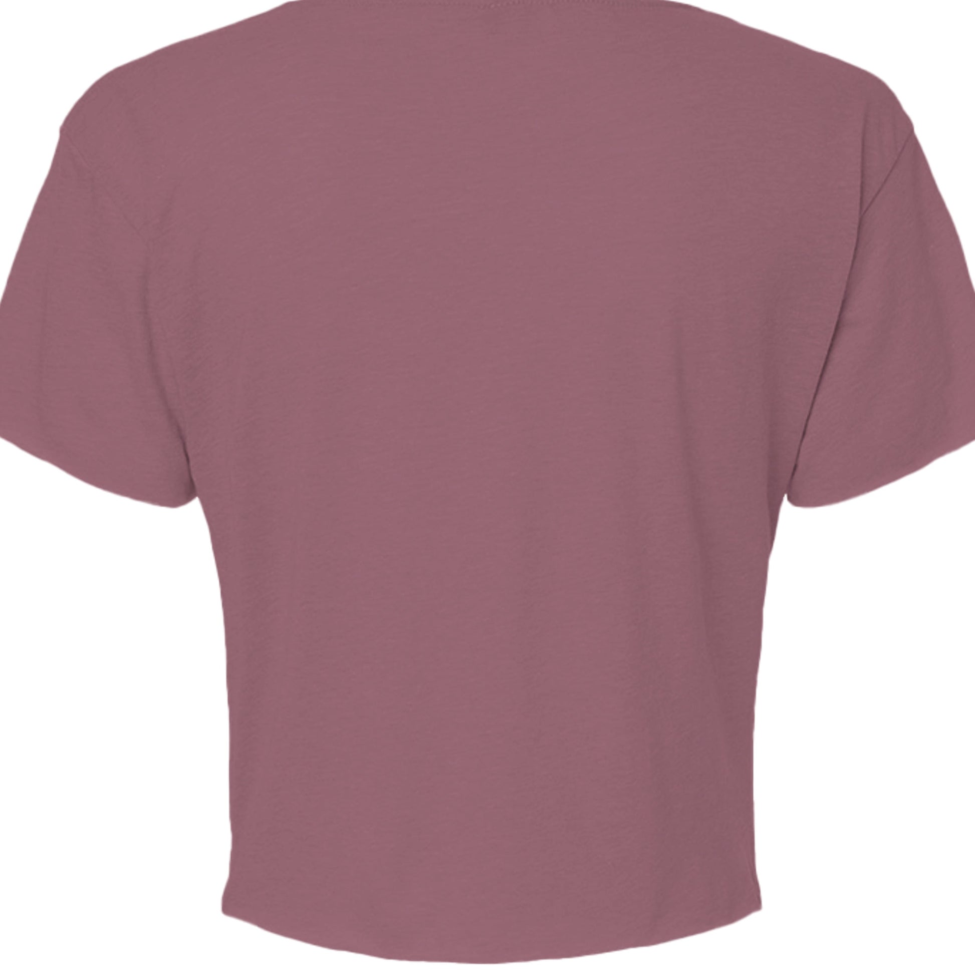 Next Level N5080 Ladies' Festival Cali Crop T-Shirt with cropped raw-edge hem and tear away label